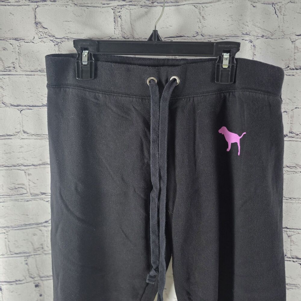 PINK Victoria's Secret Women's Small Black Jogger Pants